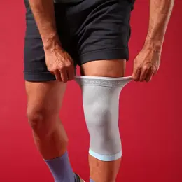 Thuasne Selfcare Genouillère Élastique Proprioceptive Taille 5 Gris Bleu