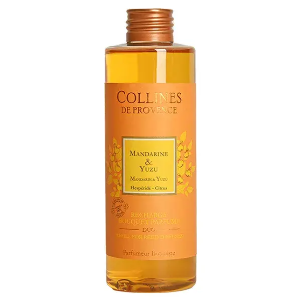 Collines de Provence Bouquet Parfumé Mandarine & Yuzu Recharge 200ml