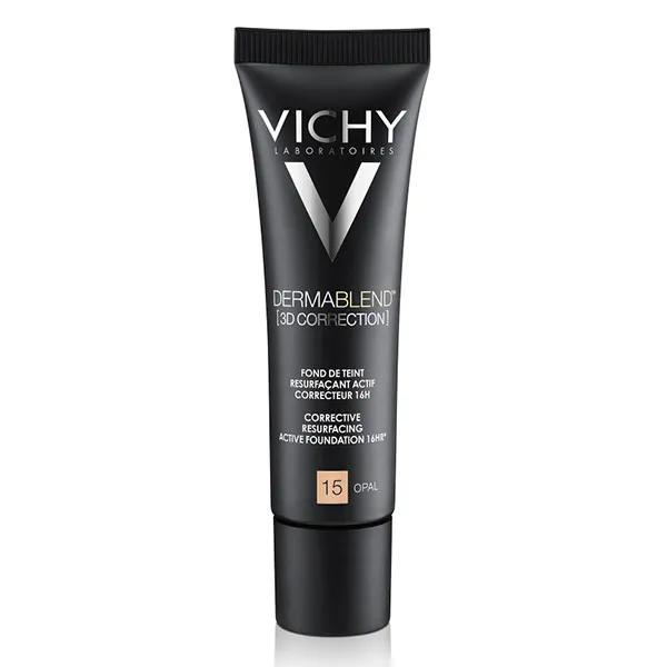 Vichy Dermablend 3D Correction Fondotinta Pelli Grasse o Acneiche - 15 Opal 30ml