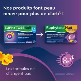 Euphytose Nuit Sommeil Mélatonine 1,9 mg Libération Prolongée 15 comprimés