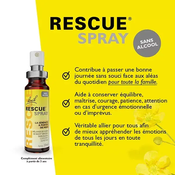 RESCUE® Alcohol Free Spray - 20ml