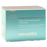 Sensilis Supreme Crema Regeneradora Día Renewal Detox SPF15 50 ml
