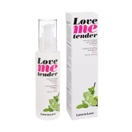 Love To Love Huile de Massage Chauffante et Gourmande Mojito 100ml