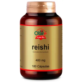 Obire Reishi 400 Mg 180 Capsules