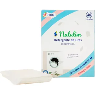 Natulim Floral Strip Detergent 40 Washes