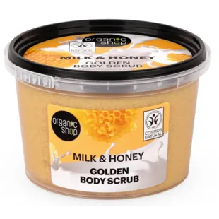 Organic Shop Milk and Honey Body Scrub 250 ml