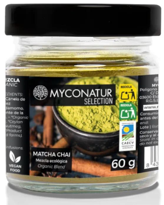 Myconatur Organic Matcha Chai Powder 60 gr