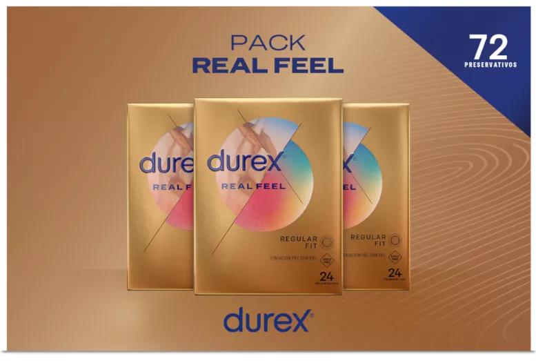 Durex Real Feel Condooms 3x24 stuks