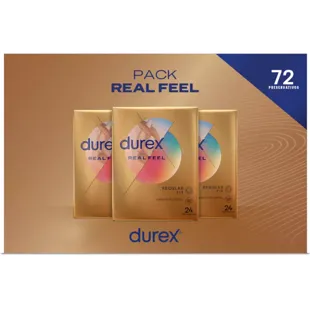 Préservatifs Durex Real Feel 3x24 unités