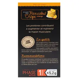 Protifast Dessert Hyperprotéiné Pancake Crêpe Orange 7 Sachets