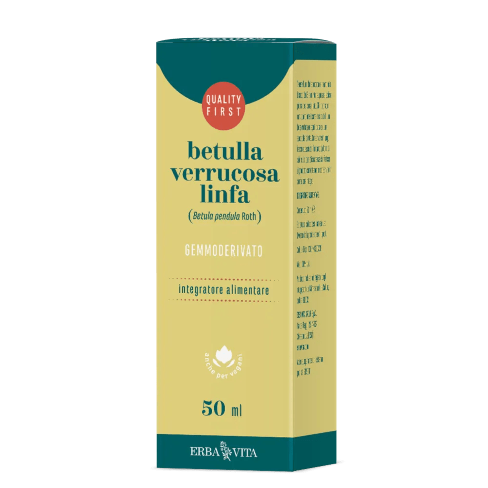 Erba Vita Betulla Linfa Gemmoderivato Depurativo 50 ml