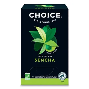 Tè verde Sencha biologico Choice 17 bustine
