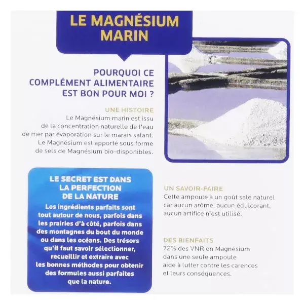 Fitoform Le Magnésium Marin 20 ampoules