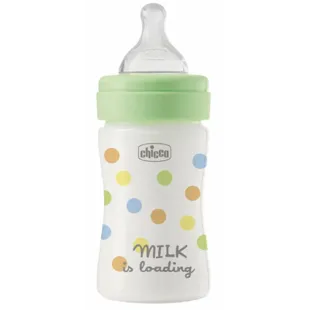 Chicco PerfectEasy Slow Flow Baby Bottle Green +0m 150ml