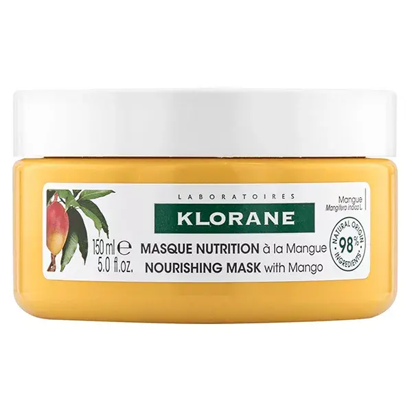 Klorane Beurre de Mangue Masque Capillaire Nutrition 150ml