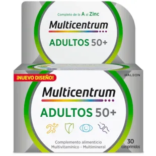 Multicentrum Adults 50+ 30 Tablets