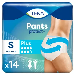 TENA Pants Plus Incontinence Unisex Size S 14 units