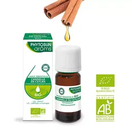 Phytosun Arôms Huile Essentielle Cannelle de Ceylan Bio 5ml