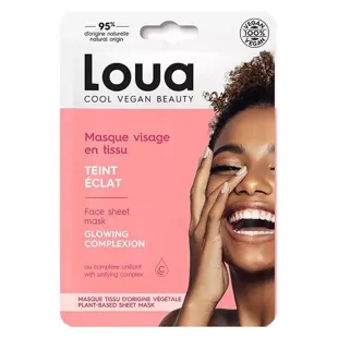 Loua Maschera Viso Tessuto Carnagione Luminosa 1 pezzo