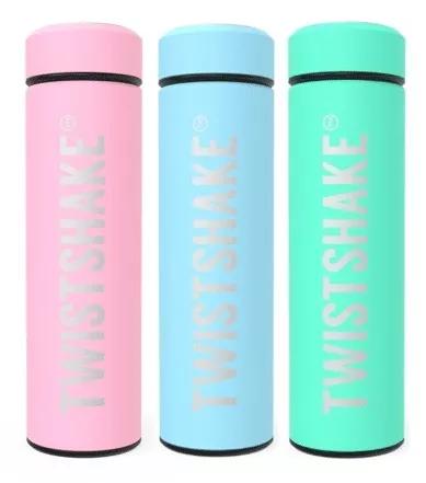 Twistshake Thermoskan 420 ml Pastelblauw 1 stuk