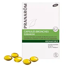 Pranarom Aromaforce Bronches Bio 30 capsules