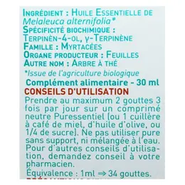 Puressentiel Huile Essentielle  Tea Tree Arbre à Thé Bio 30ml