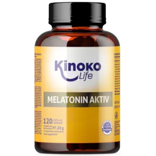 Kinoko Life Melatonin Aktiv 120 Capsules