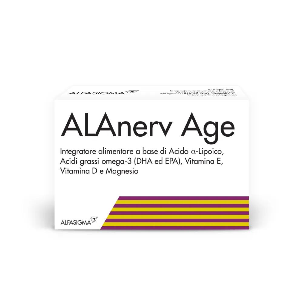 AlaNerv Age Integratore Antiossidante 20 Capsule SoftGel