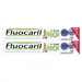 Fluocaril Junior 6-12 ans Dentifrice Gel Bubble Lot de 2 x 75ml