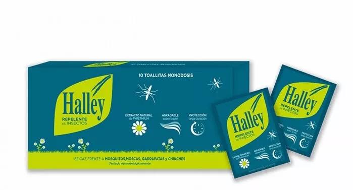 Halley Insektenschutzmittel in 10 Tüchern