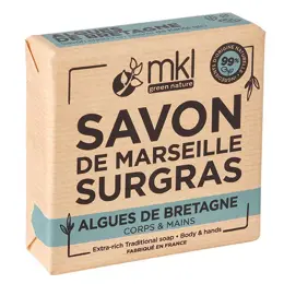 MKL Green Nature Savon de Marseille Algues de Bretagne 100g