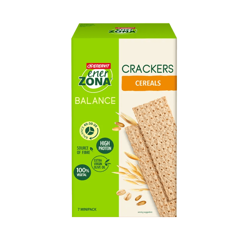 EnerZona Cracker ai Cereali 7 Minipack da 3 Cracker