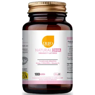 Pure Omega Natural DHA Pregnancy and Breastfeeding 180 Pearls