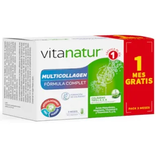 Vitanatur Multicollag 90 Capsules (1 month FREE)
