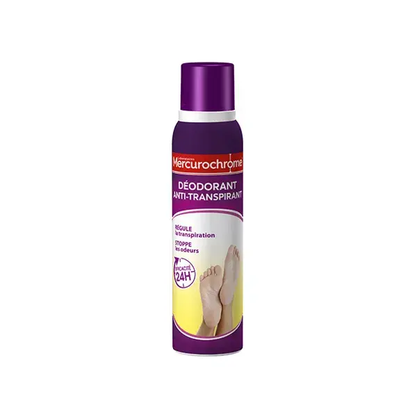 Mercurochrome antiperspirant Deodorant 150ml