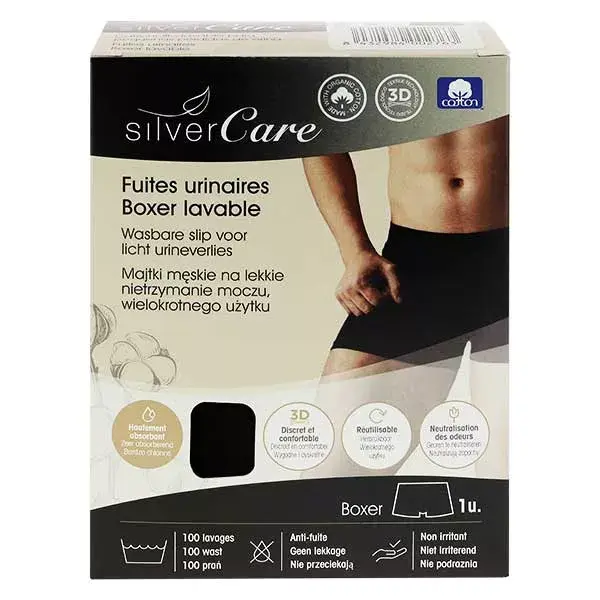 Silvercare Incontinence Boxer Homme - T. S (34/36)