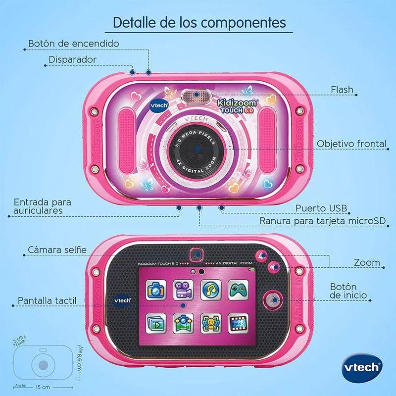 VTech Kidizoom - Touch 5.0, Blu (IN TEDESCO) - shop online Italia