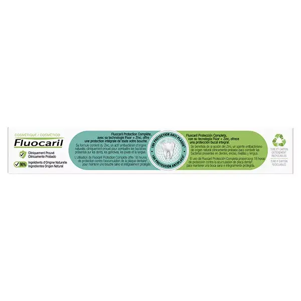 Fluocaril Protection Complète, Dentifrice 75ml