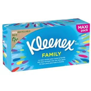 Kleenex Caja Pañuelos Family 140 uds