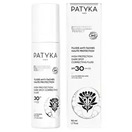 Patyka Anti-Tâches Perfect Fluide Anti-Taches Haute Protection SPF30 50ml