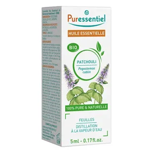 Olio essenziale di patchouli biologico Puressentiel 5 ml