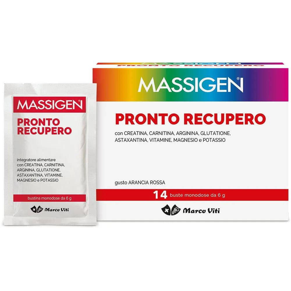 Massigen Pronto Recupero Integratore Multiminerale Multivitaminico 14 Bustine