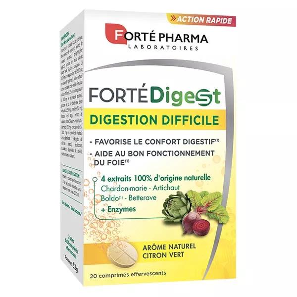 Forté Pharma Forté Digest Digestione Difficile 20 compresse effervescenti