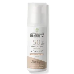 Laboratoires de Biarritz Soins Solaires Crème Teintée SPF50 Beige Bio 50ml