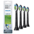 Philips Sonicare Black Brush Nachfüllpackungen, 4 Einheiten