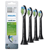 Philips Sonicare Black Brush Refills 4 units