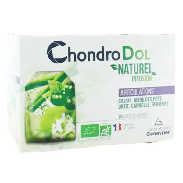 ChondroDol Naturel Articulations Infusion Bio 20 sachets