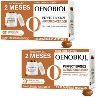Oenobiol Perfect Bronze Intense Self-Tanner 4x30 Vegetable Capsules