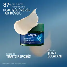 Weleda Gentiane Bleue & Edelweiss Crème de Nuit Redensifiante Bio 40ml