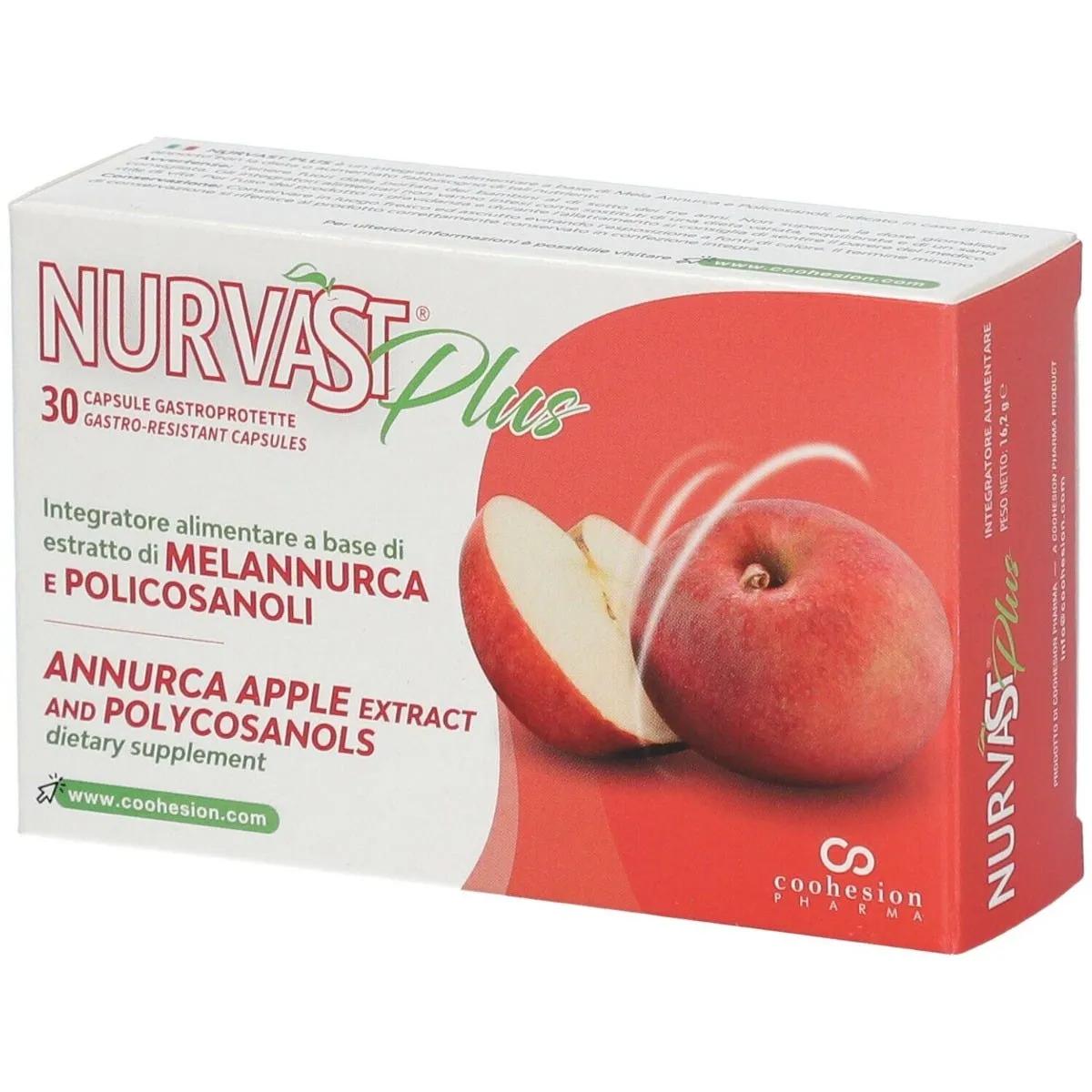 Nurvast Plus Integratore Colesterolo 30 Capsule